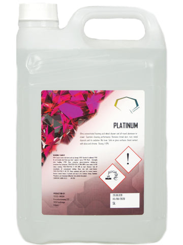 syrebaseret fælgrens til meget effektiv fjernelse af indgroet bremsestøv