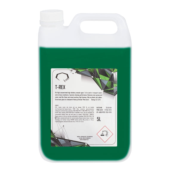 T-Rex lastbil forvask